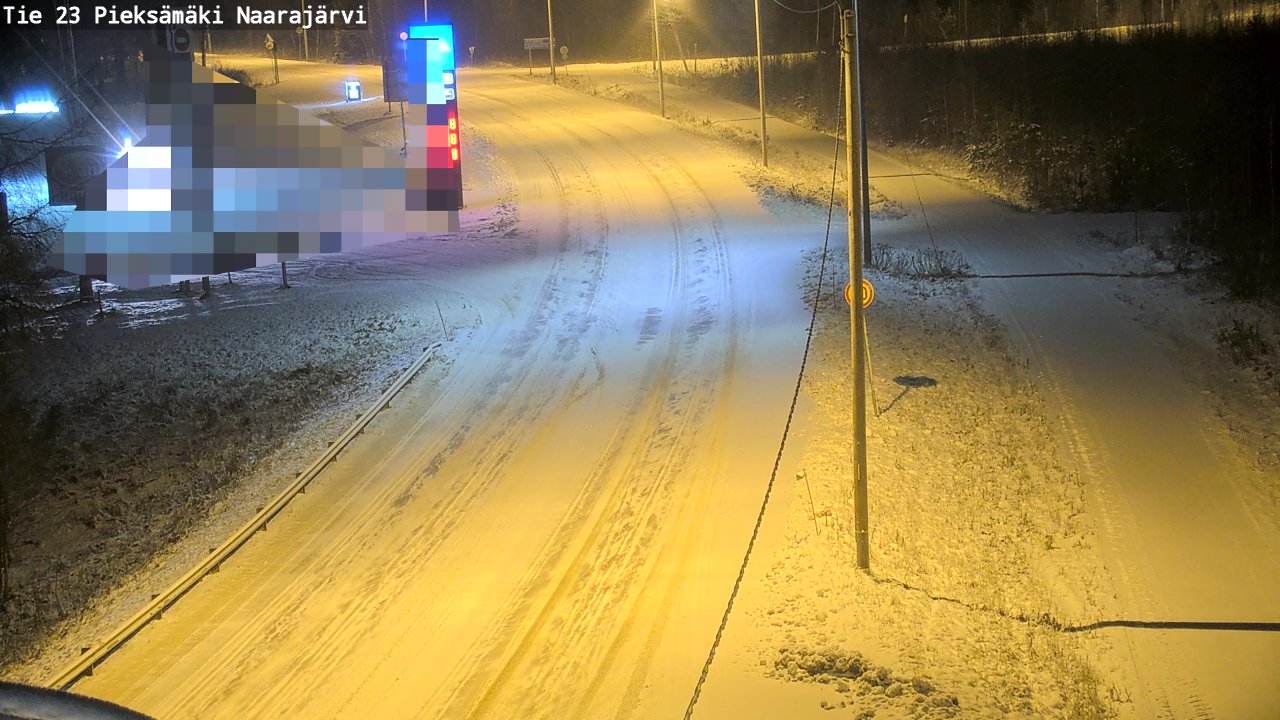 Kelikamerat Kuva Tie 23 Pieksämäki, Naarajärvi, Pieksämäki, Etelä-Savo