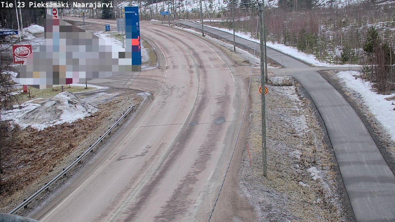 Kelikamerat Kuva Tie 23 Pieksämäki, Naarajärvi, Pieksämäki, Etelä-Savo