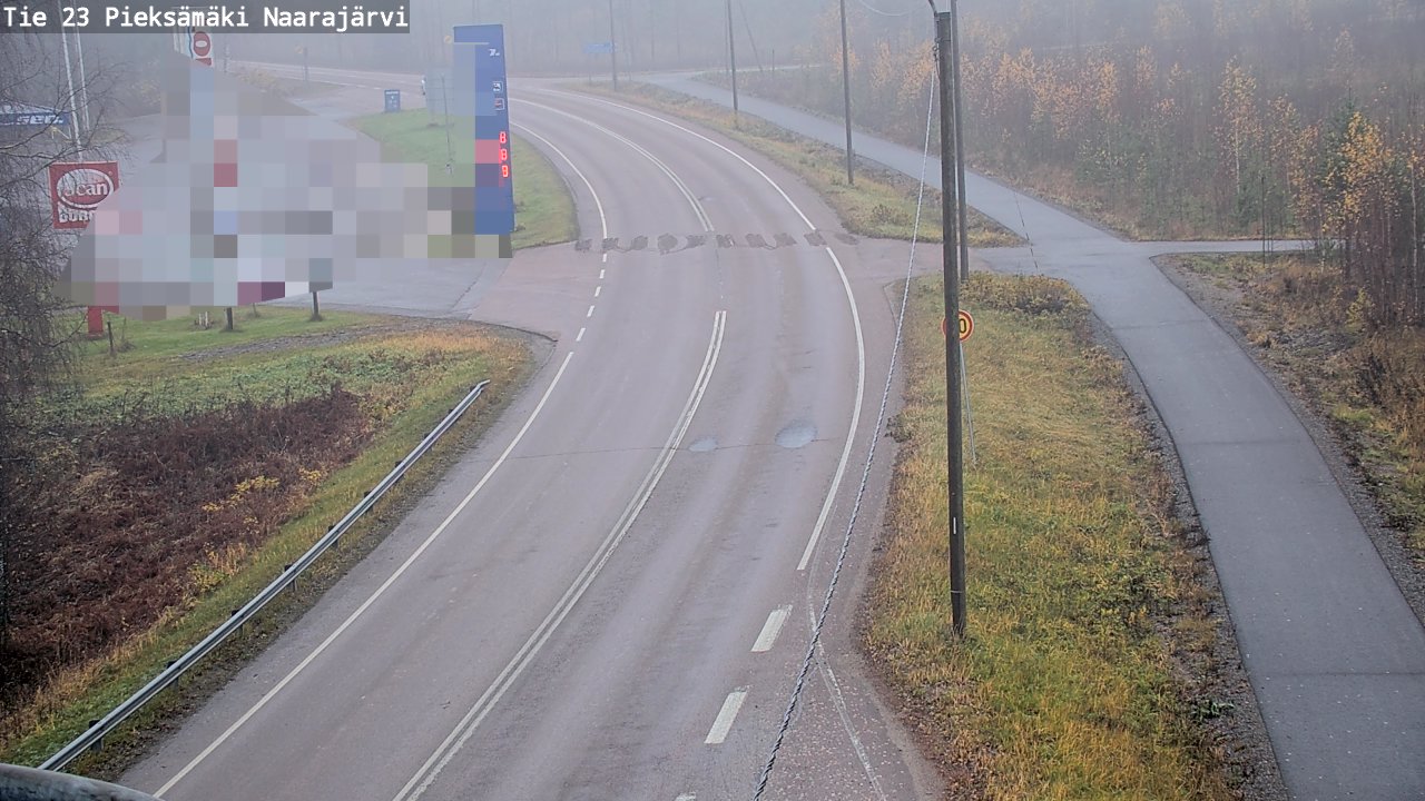 Kelikamerat Kuva Tie 23 Pieksämäki, Naarajärvi, Pieksämäki, Etelä-Savo