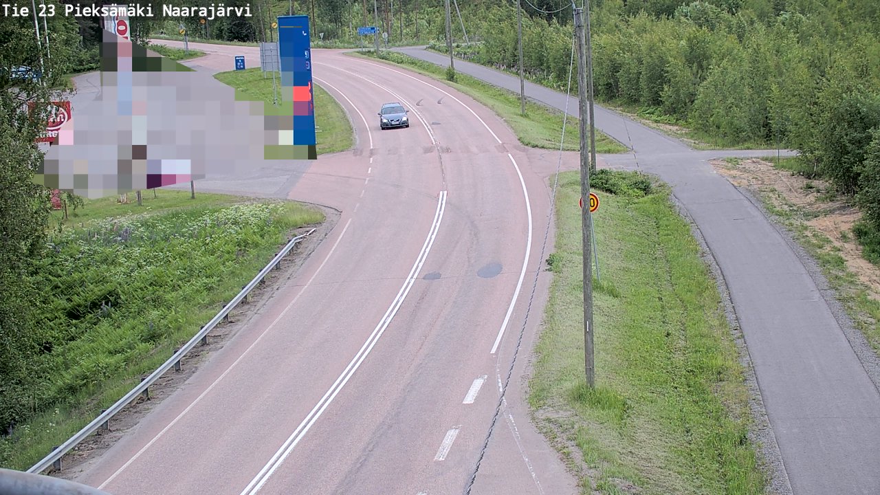 Kelikamerat Kuva Tie 23 Pieksämäki, Naarajärvi, Pieksämäki, Etelä-Savo