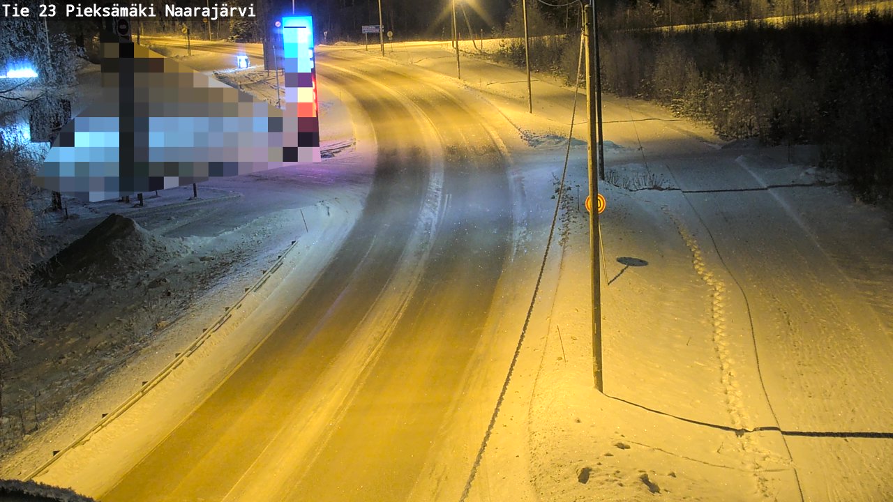 Kelikamerat Kuva Tie 23 Pieksämäki, Naarajärvi, Pieksämäki, Etelä-Savo