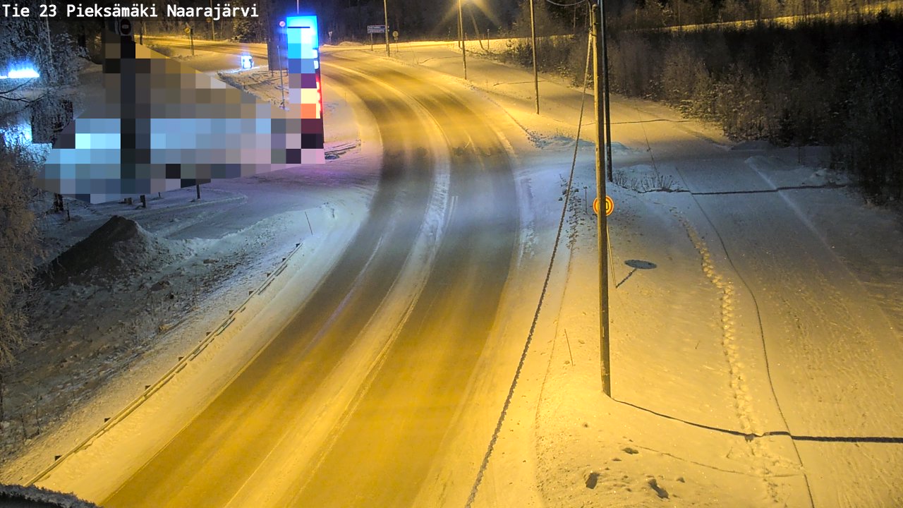 Kelikamerat Kuva Tie 23 Pieksämäki, Naarajärvi, Pieksämäki, Etelä-Savo