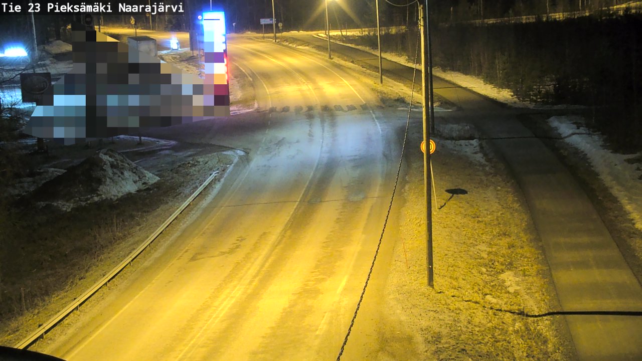 Kelikamerat Kuva Tie 23 Pieksämäki, Naarajärvi, Pieksämäki, Etelä-Savo