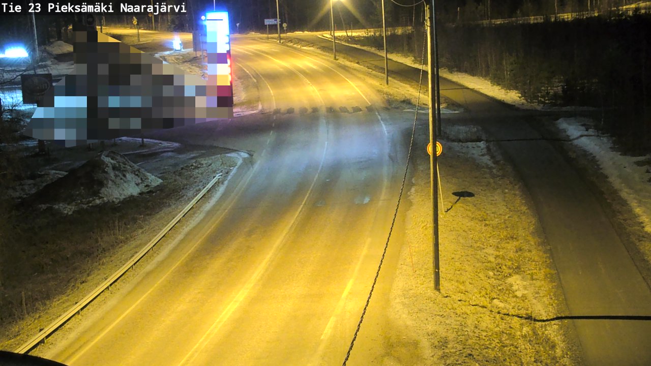 Kelikamerat Kuva Tie 23 Pieksämäki, Naarajärvi, Pieksämäki, Etelä-Savo