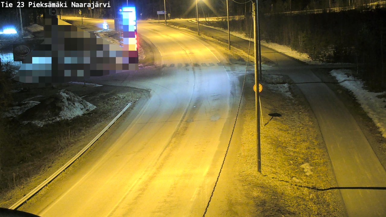 Kelikamerat Kuva Tie 23 Pieksämäki, Naarajärvi, Pieksämäki, Etelä-Savo