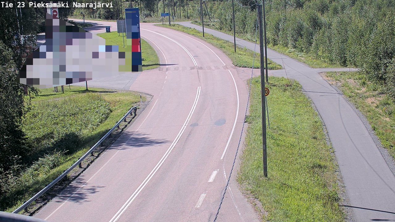 Kelikamerat Kuva Tie 23 Pieksämäki, Naarajärvi, Pieksämäki, Etelä-Savo
