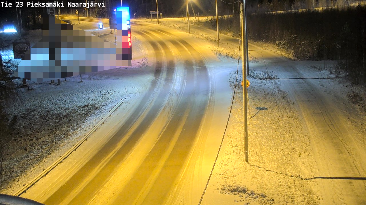 Kelikamerat Kuva Tie 23 Pieksämäki, Naarajärvi, Pieksämäki, Etelä-Savo