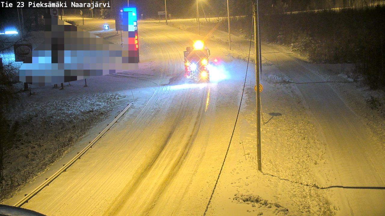 Kelikamerat Kuva Tie 23 Pieksämäki, Naarajärvi, Pieksämäki, Etelä-Savo