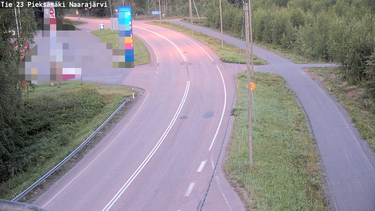 Kelikamerat Kuva Tie 23 Pieksämäki, Naarajärvi, Pieksämäki, Etelä-Savo