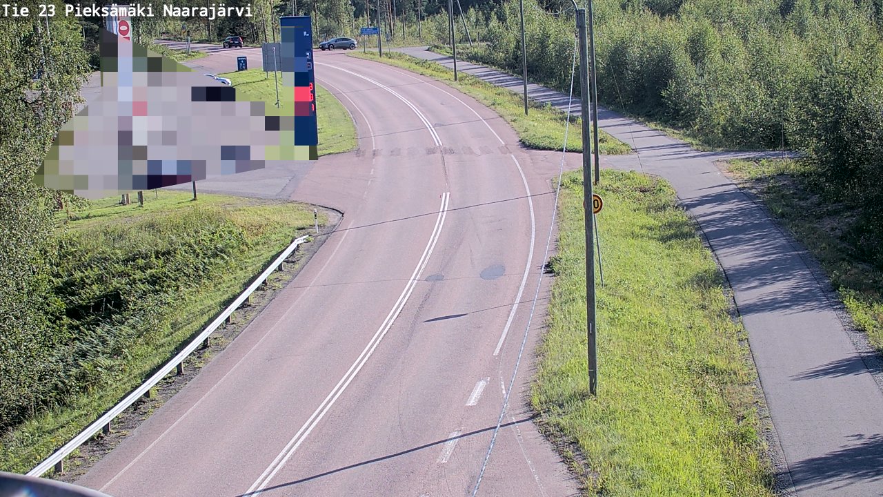 Kelikamerat Kuva Tie 23 Pieksämäki, Naarajärvi, Pieksämäki, Etelä-Savo