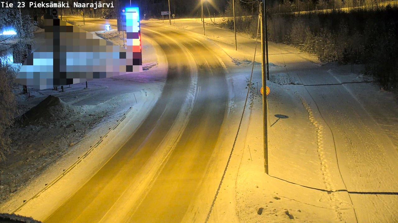 Kelikamerat Kuva Tie 23 Pieksämäki, Naarajärvi, Pieksämäki, Etelä-Savo