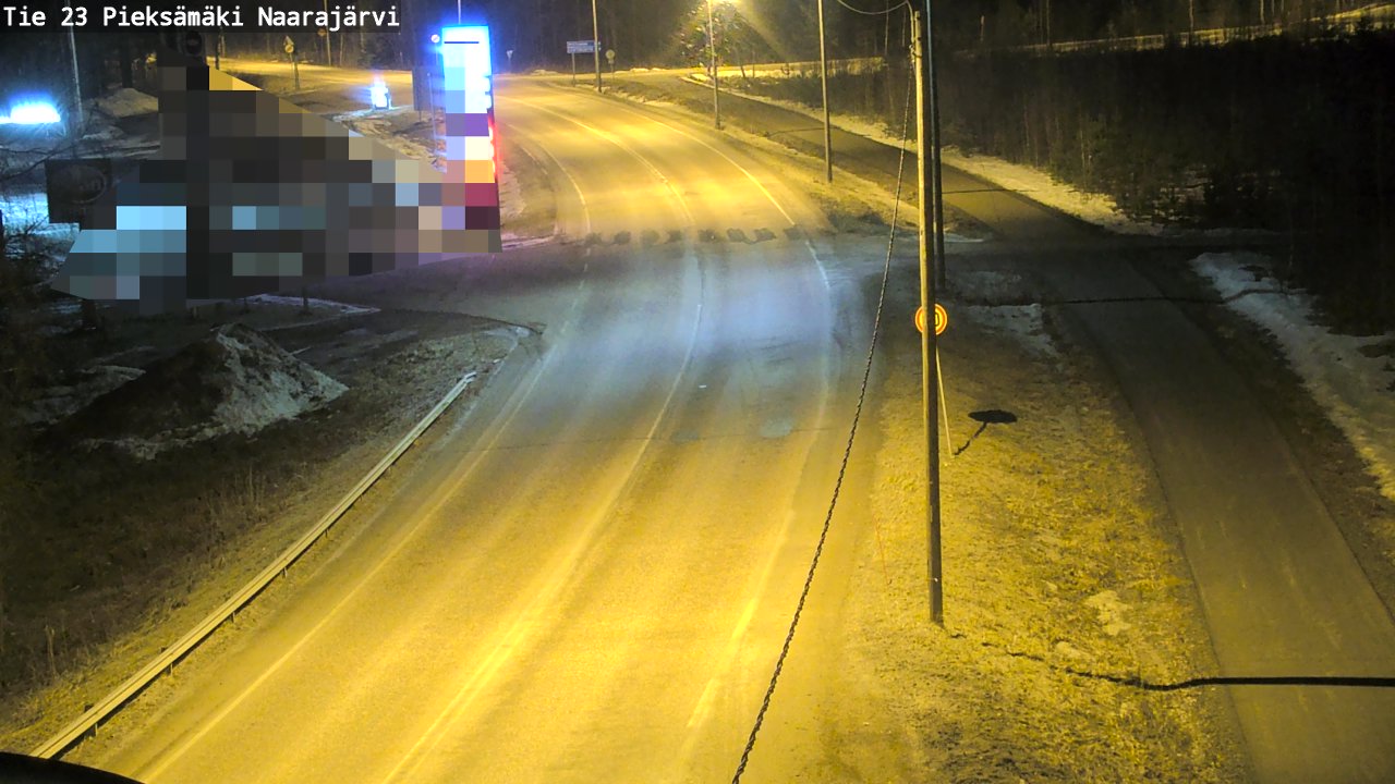 Kelikamerat Kuva Tie 23 Pieksämäki, Naarajärvi, Pieksämäki, Etelä-Savo