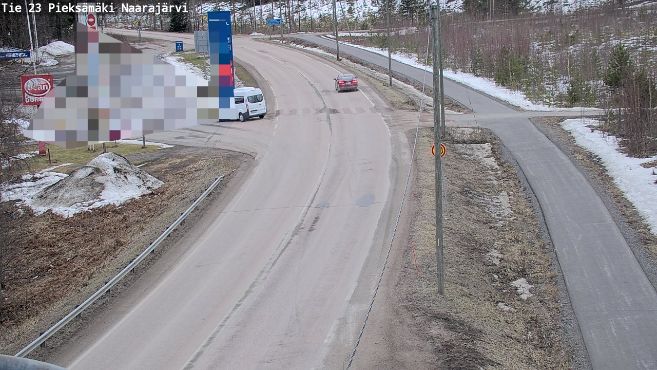 Kelikamerat Kuva Tie 23 Pieksämäki, Naarajärvi, Pieksämäki, Etelä-Savo