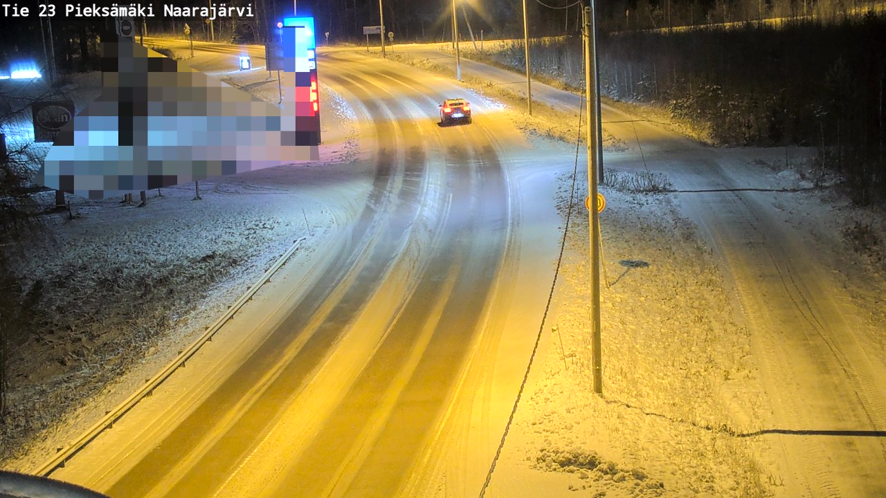 Kelikamerat Kuva Tie 23 Pieksämäki, Naarajärvi, Pieksämäki, Etelä-Savo