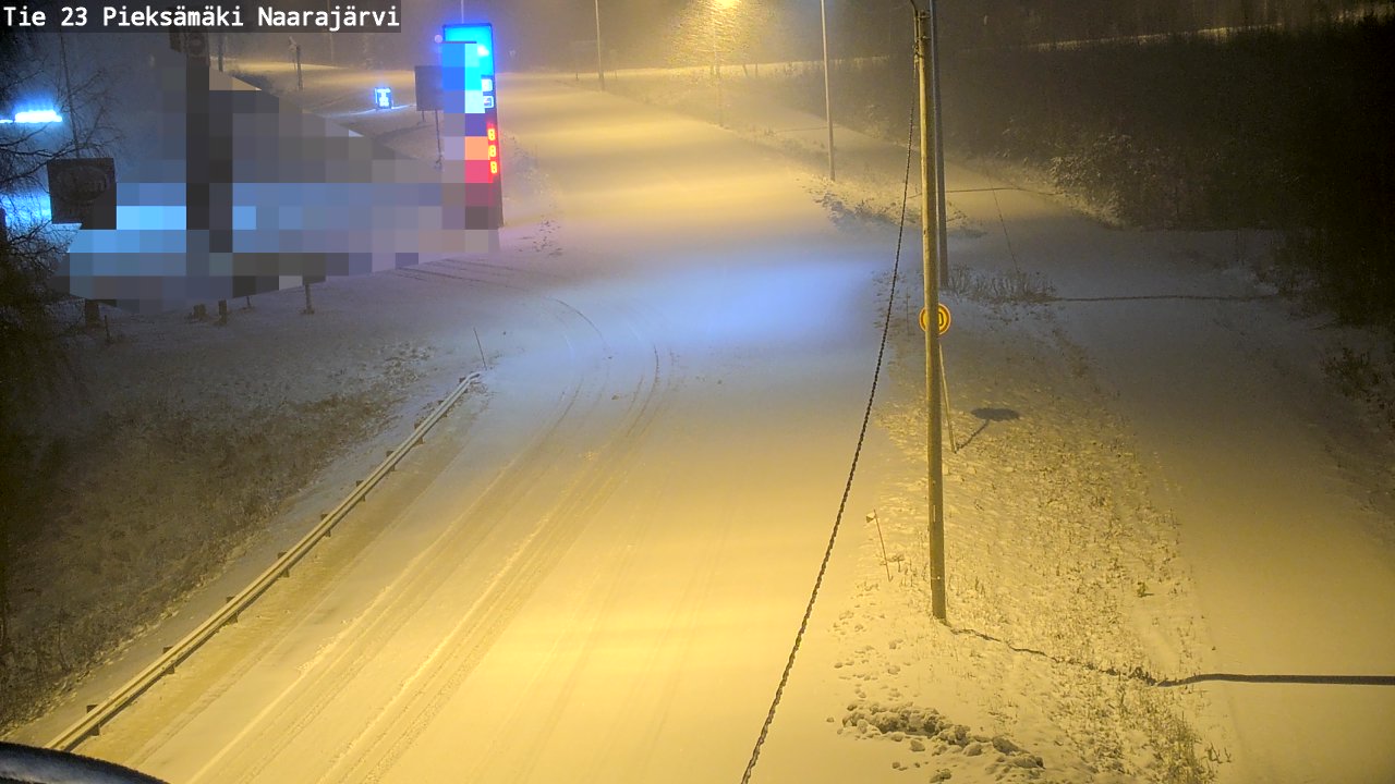 Kelikamerat Kuva Tie 23 Pieksämäki, Naarajärvi, Pieksämäki, Etelä-Savo