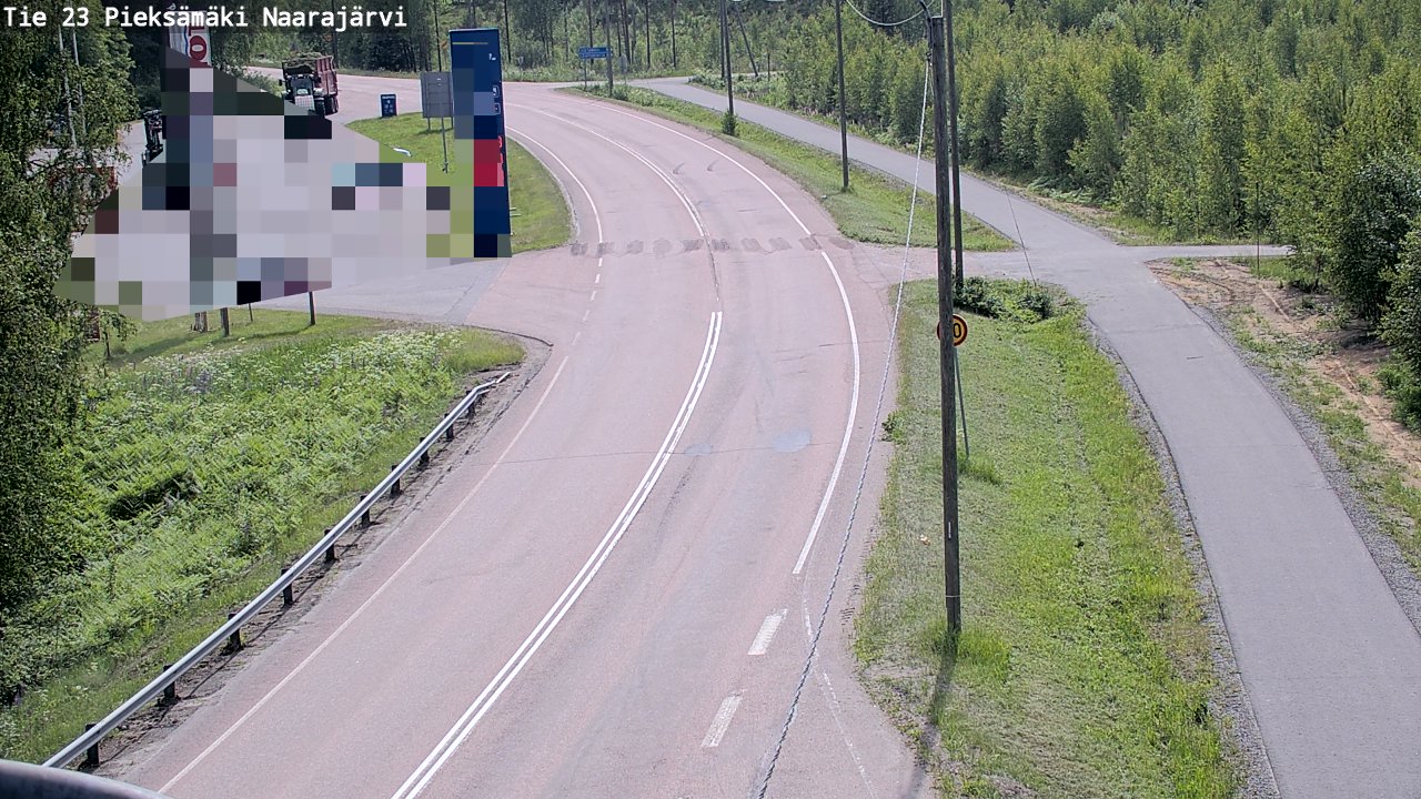 Kelikamerat Kuva Tie 23 Pieksämäki, Naarajärvi, Pieksämäki, Etelä-Savo