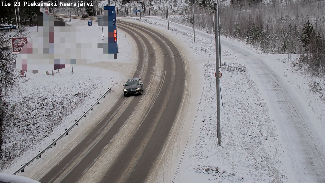 Kelikamerat Kuva Tie 23 Pieksämäki, Naarajärvi, Pieksämäki, Etelä-Savo