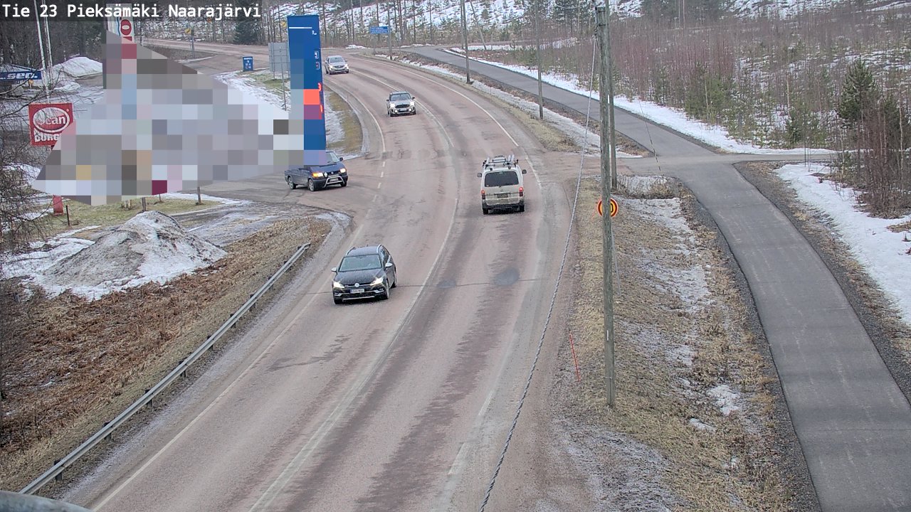 Kelikamerat Kuva Tie 23 Pieksämäki, Naarajärvi, Pieksämäki, Etelä-Savo