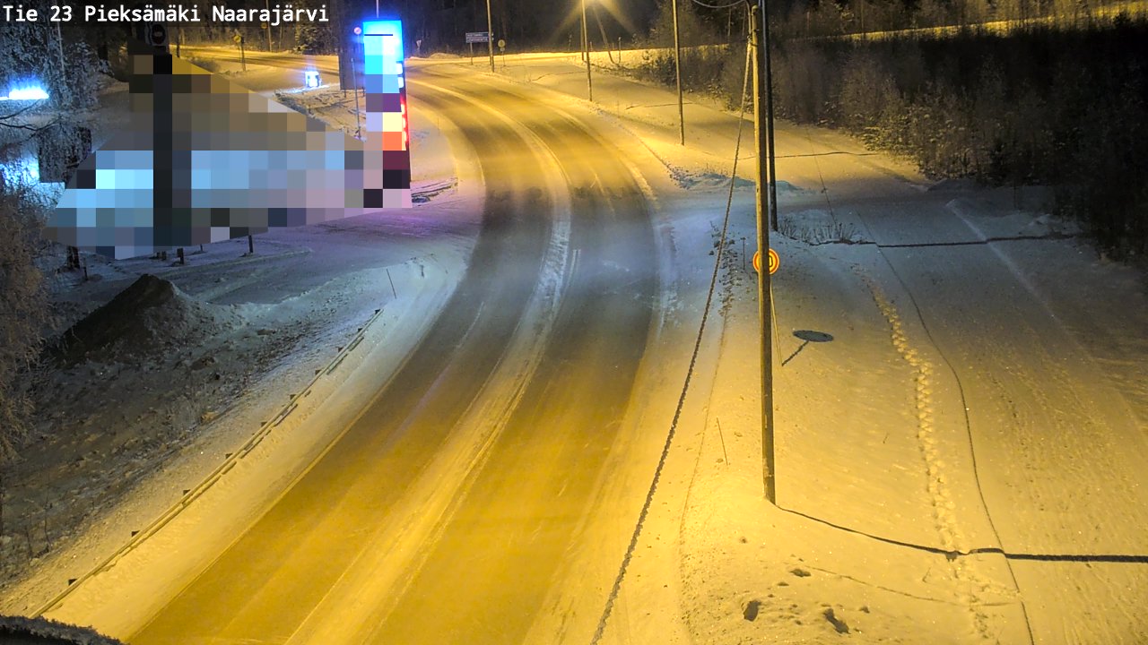 Kelikamerat Kuva Tie 23 Pieksämäki, Naarajärvi, Pieksämäki, Etelä-Savo