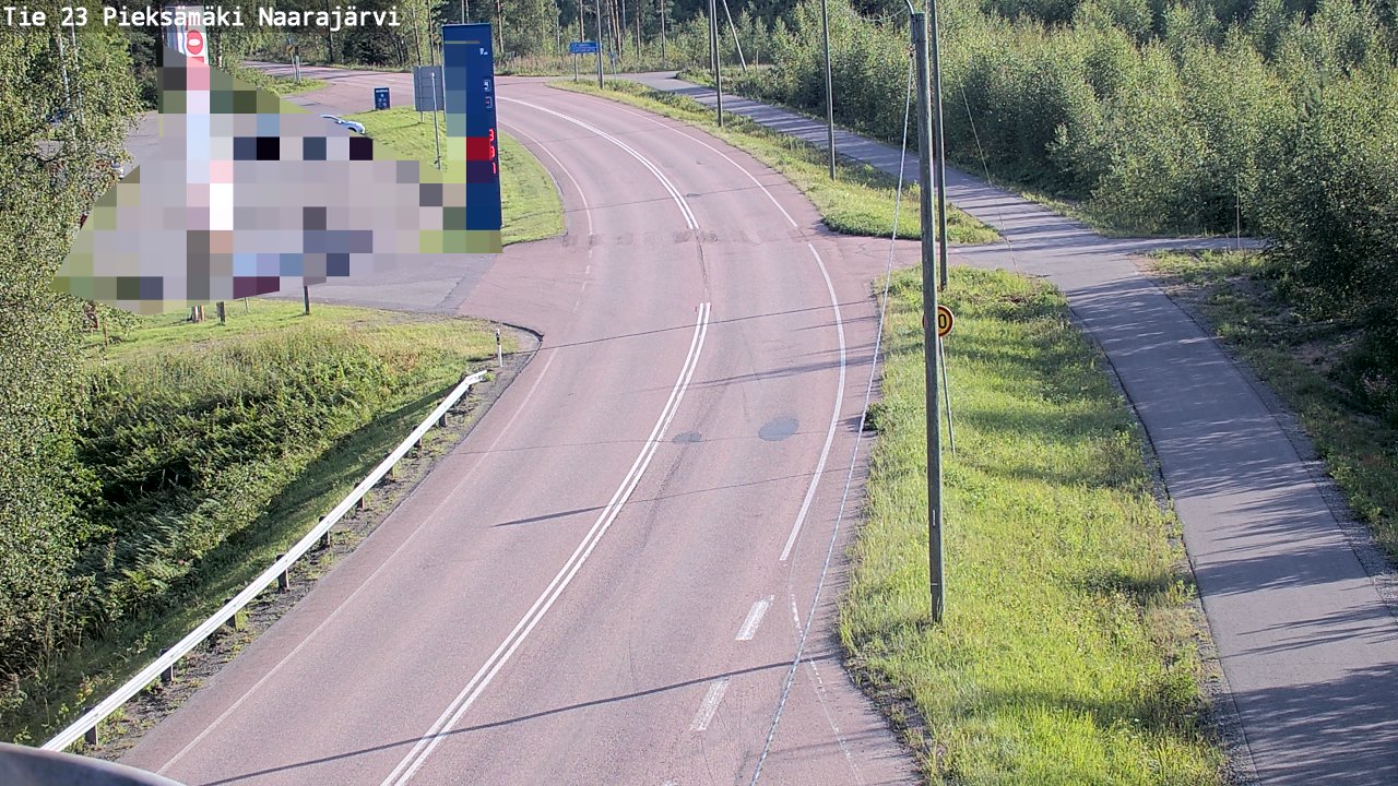 Kelikamerat Kuva Tie 23 Pieksämäki, Naarajärvi, Pieksämäki, Etelä-Savo