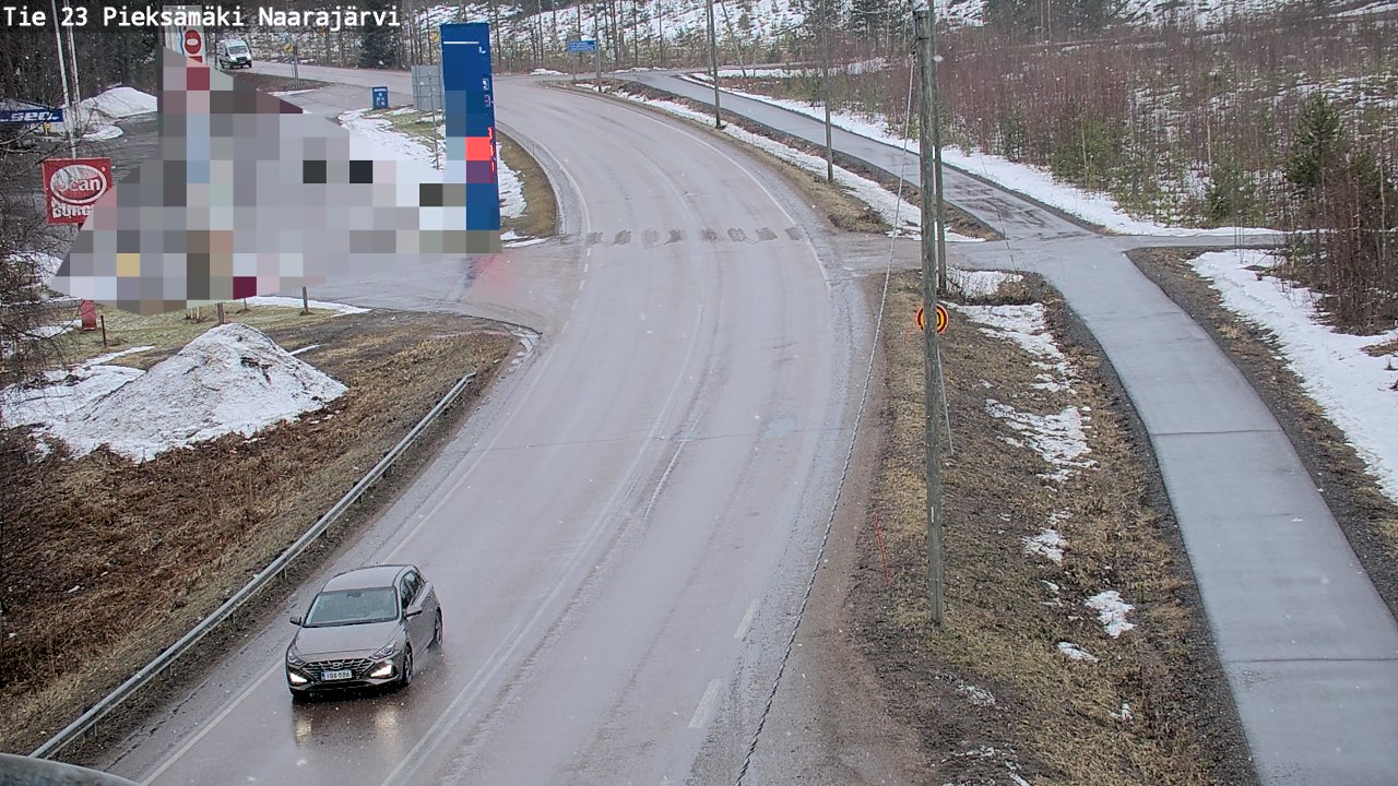 Kelikamerat Kuva Tie 23 Pieksämäki, Naarajärvi, Pieksämäki, Etelä-Savo