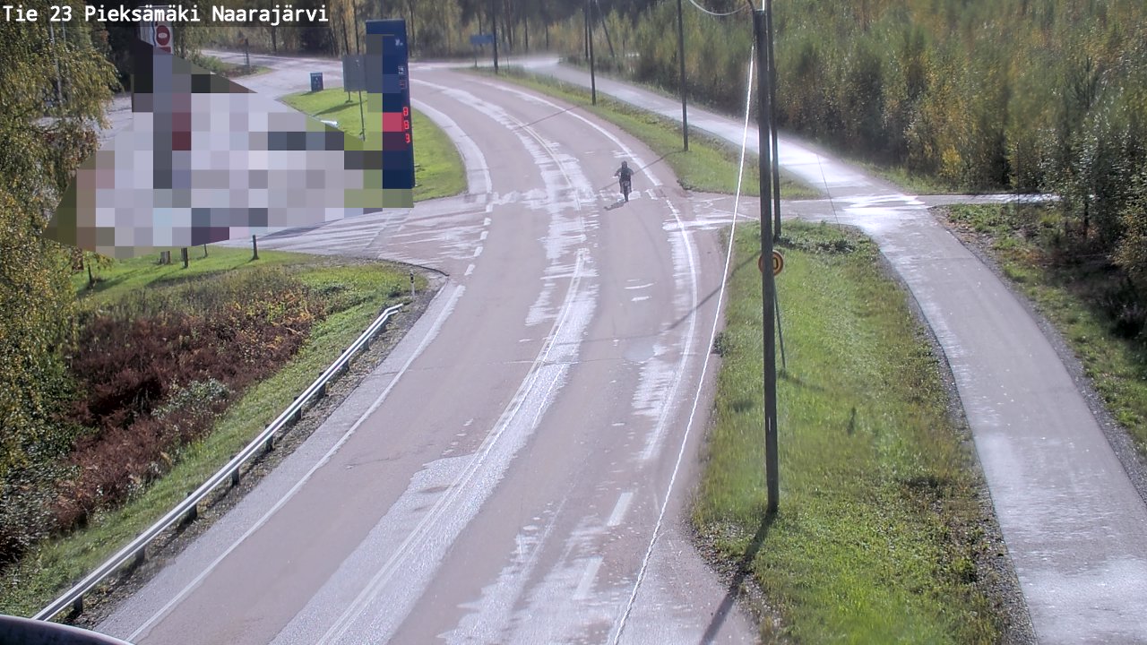 Weather Camera Image Road 23 Pieksämäki, Naarajärvi, Pieksämäki, Etelä-Savo