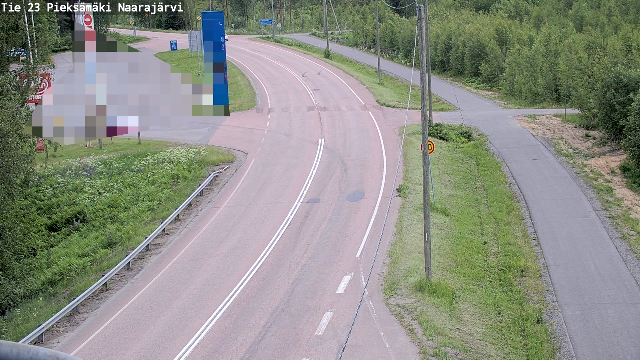 Kelikamerat Kuva Tie 23 Pieksämäki, Naarajärvi, Pieksämäki, Etelä-Savo