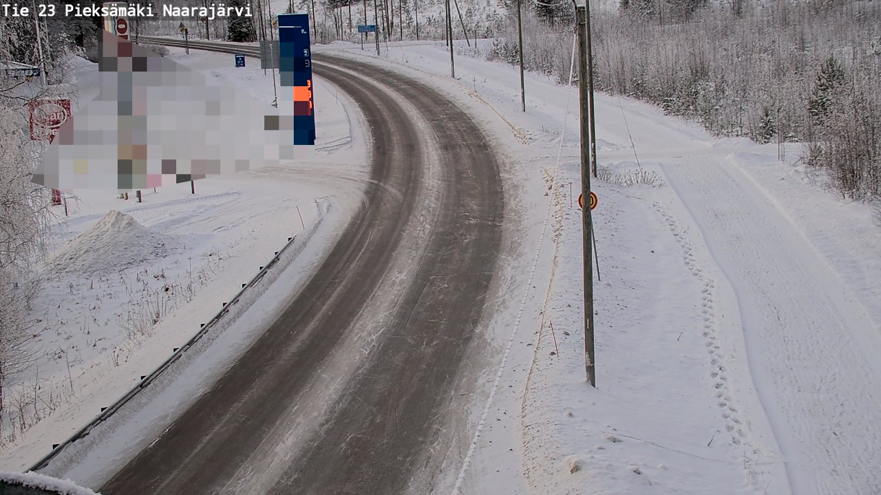 Kelikamerat Kuva Tie 23 Pieksämäki, Naarajärvi, Pieksämäki, Etelä-Savo