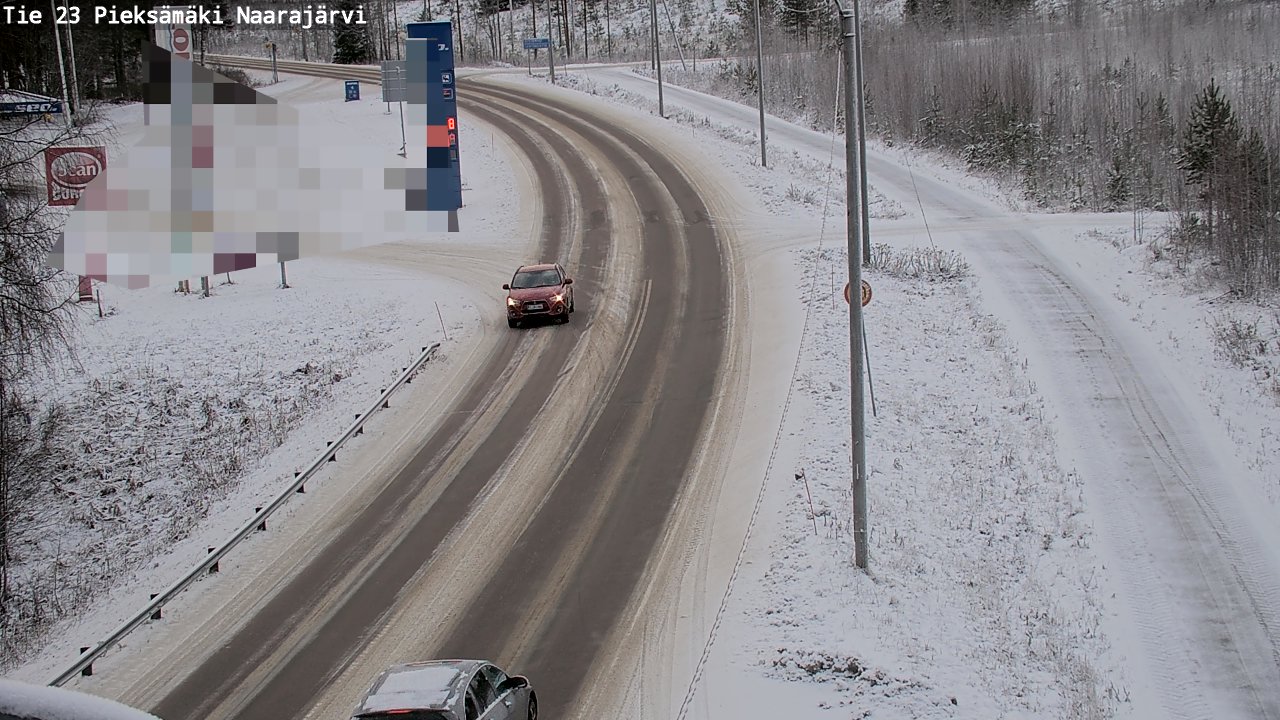 Kelikamerat Kuva Tie 23 Pieksämäki, Naarajärvi, Pieksämäki, Etelä-Savo
