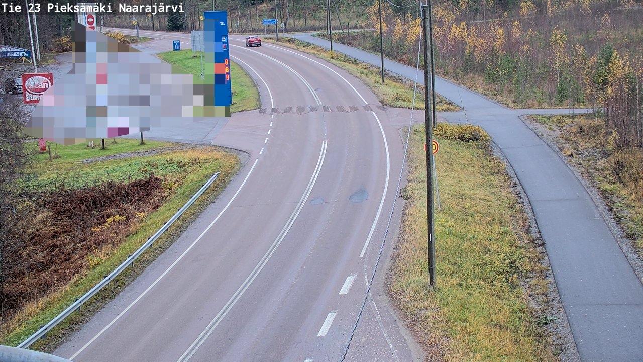 Kelikamerat Kuva Tie 23 Pieksämäki, Naarajärvi, Pieksämäki, Etelä-Savo
