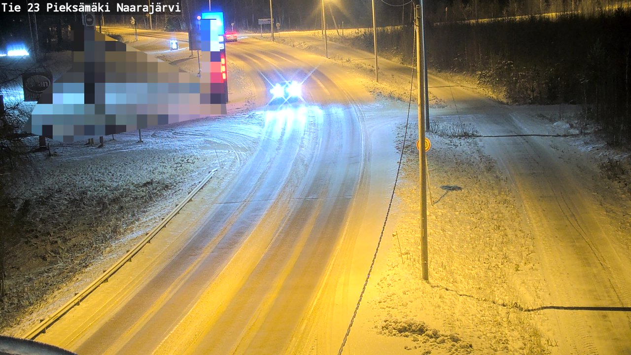 Kelikamerat Kuva Tie 23 Pieksämäki, Naarajärvi, Pieksämäki, Etelä-Savo