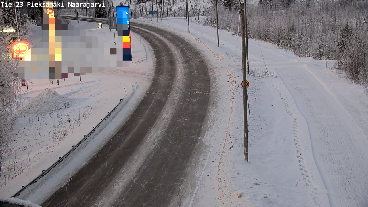 Kelikamerat Kuva Tie 23 Pieksämäki, Naarajärvi, Pieksämäki, Etelä-Savo