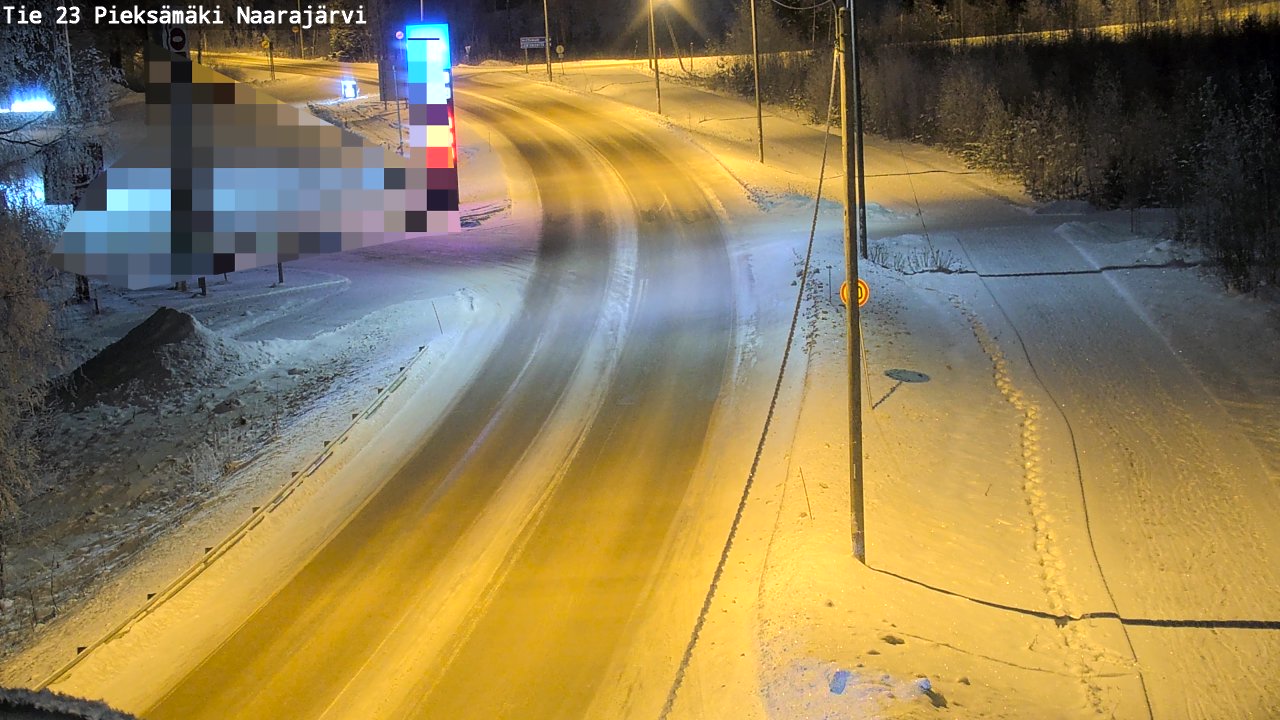 Kelikamerat Kuva Tie 23 Pieksämäki, Naarajärvi, Pieksämäki, Etelä-Savo
