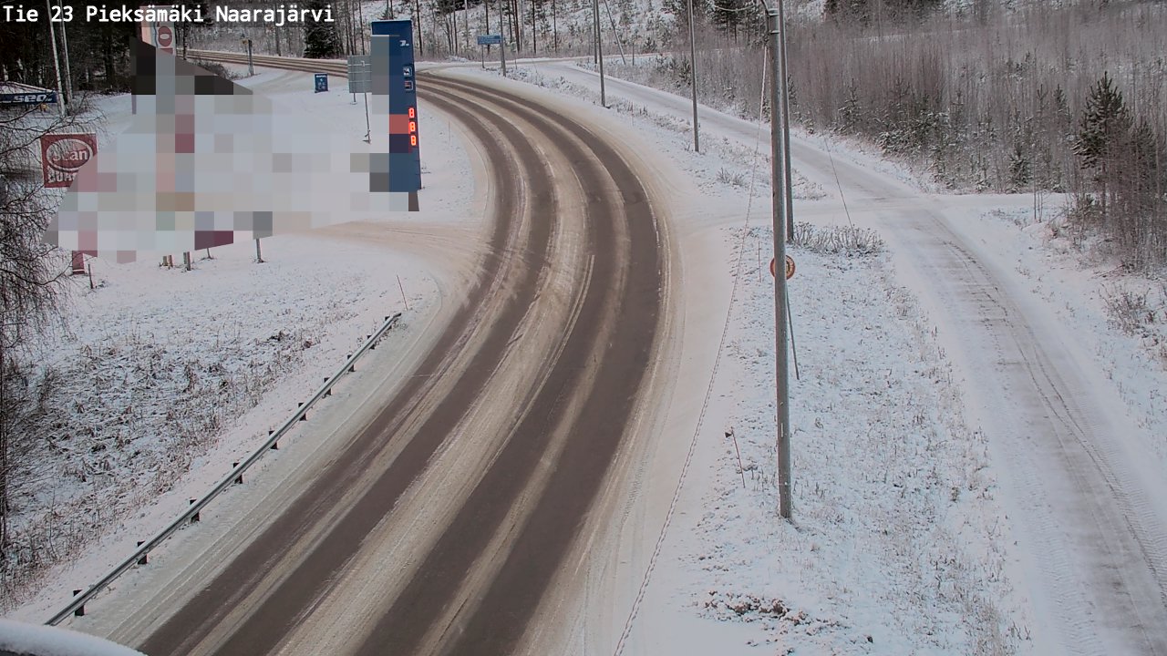 Kelikamerat Kuva Tie 23 Pieksämäki, Naarajärvi, Pieksämäki, Etelä-Savo