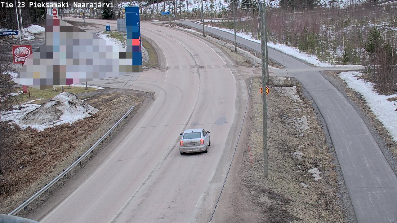 Kelikamerat Kuva Tie 23 Pieksämäki, Naarajärvi, Pieksämäki, Etelä-Savo