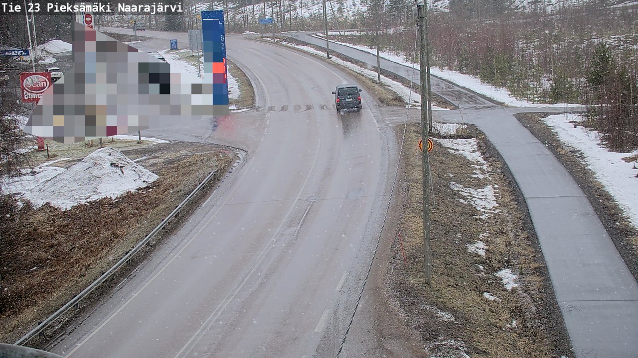 Kelikamerat Kuva Tie 23 Pieksämäki, Naarajärvi, Pieksämäki, Etelä-Savo