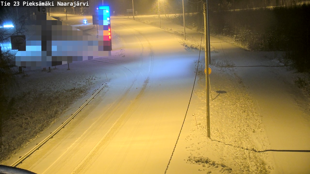 Kelikamerat Kuva Tie 23 Pieksämäki, Naarajärvi, Pieksämäki, Etelä-Savo