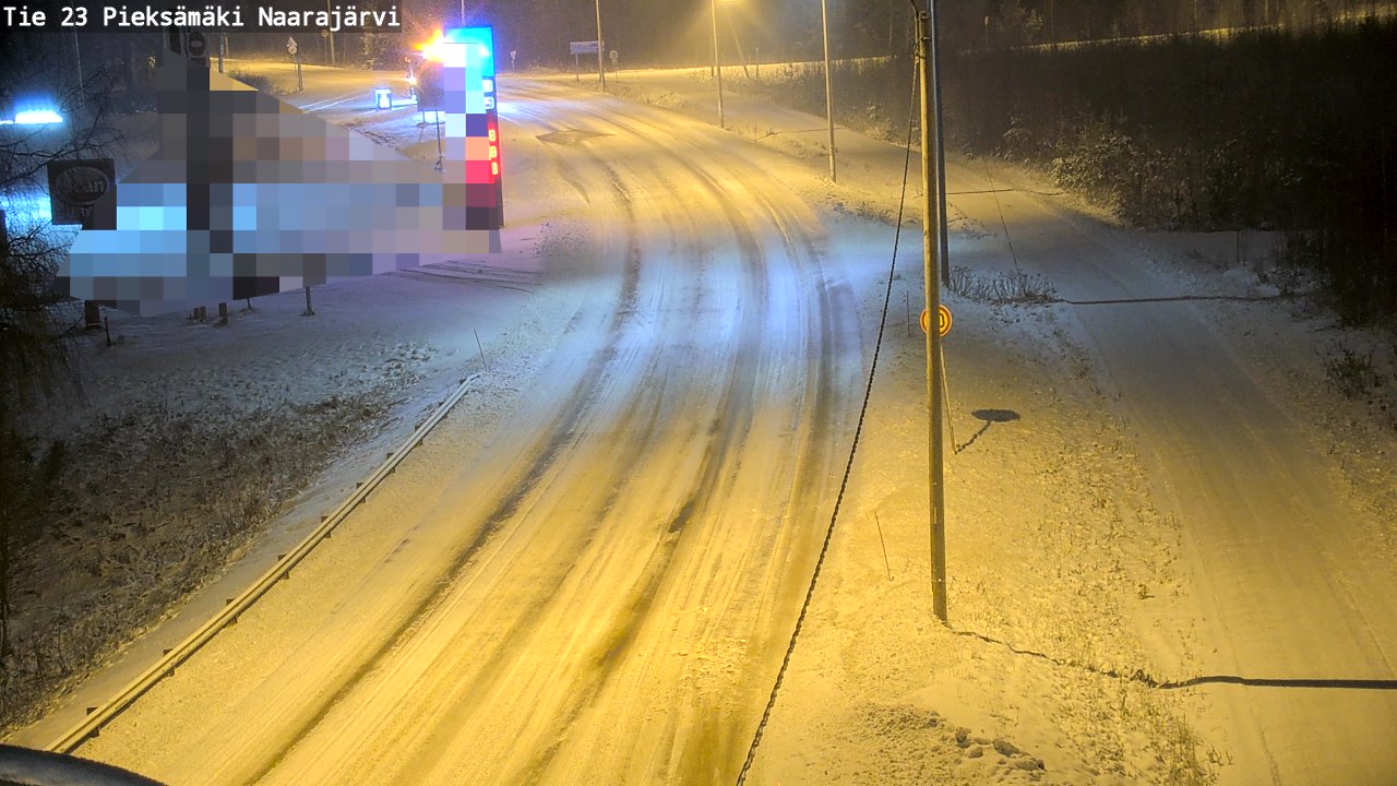 Kelikamerat Kuva Tie 23 Pieksämäki, Naarajärvi, Pieksämäki, Etelä-Savo
