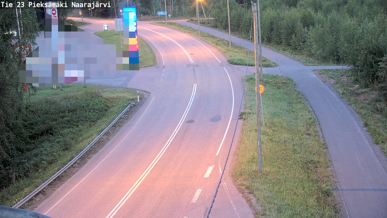 Kelikamerat Kuva Tie 23 Pieksämäki, Naarajärvi, Pieksämäki, Etelä-Savo