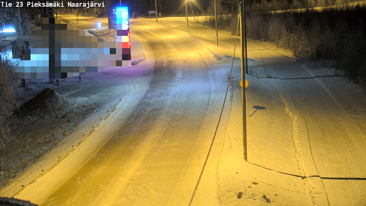 Kelikamerat Kuva Tie 23 Pieksämäki, Naarajärvi, Pieksämäki, Etelä-Savo