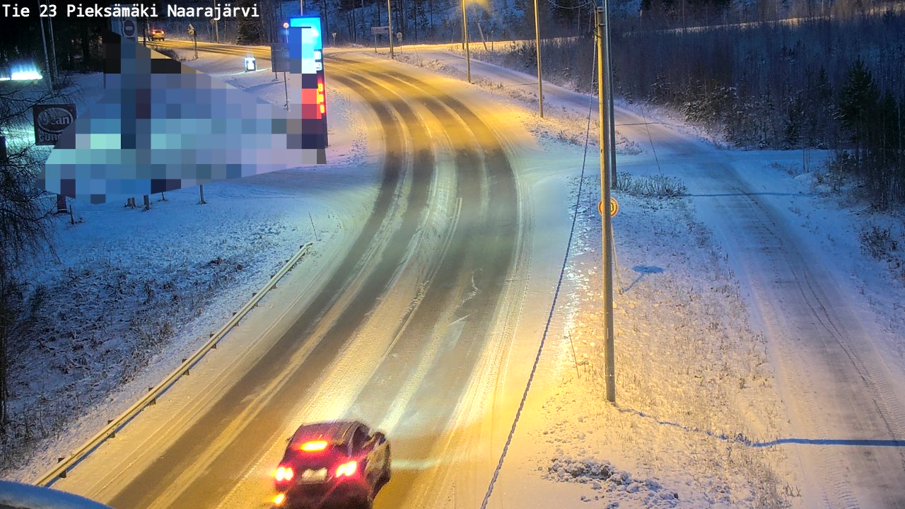 Kelikamerat Kuva Tie 23 Pieksämäki, Naarajärvi, Pieksämäki, Etelä-Savo