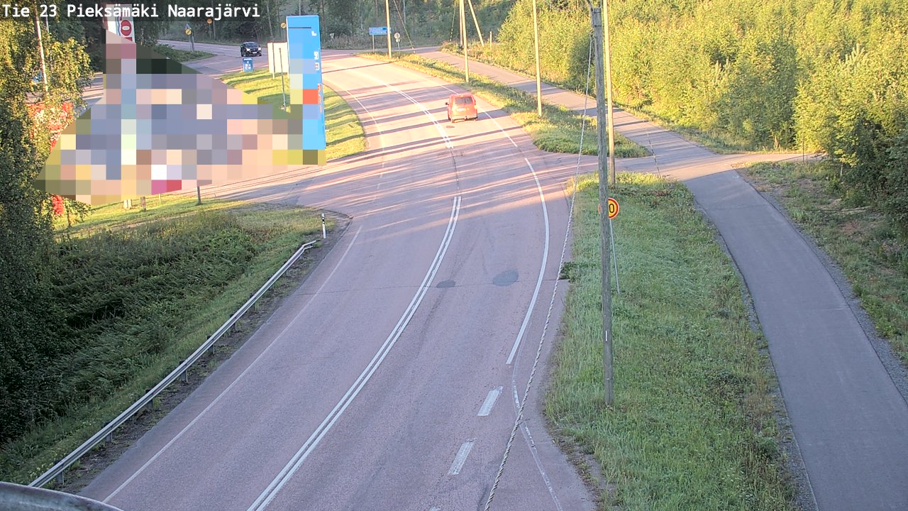 Kelikamerat Kuva Tie 23 Pieksämäki, Naarajärvi, Pieksämäki, Etelä-Savo