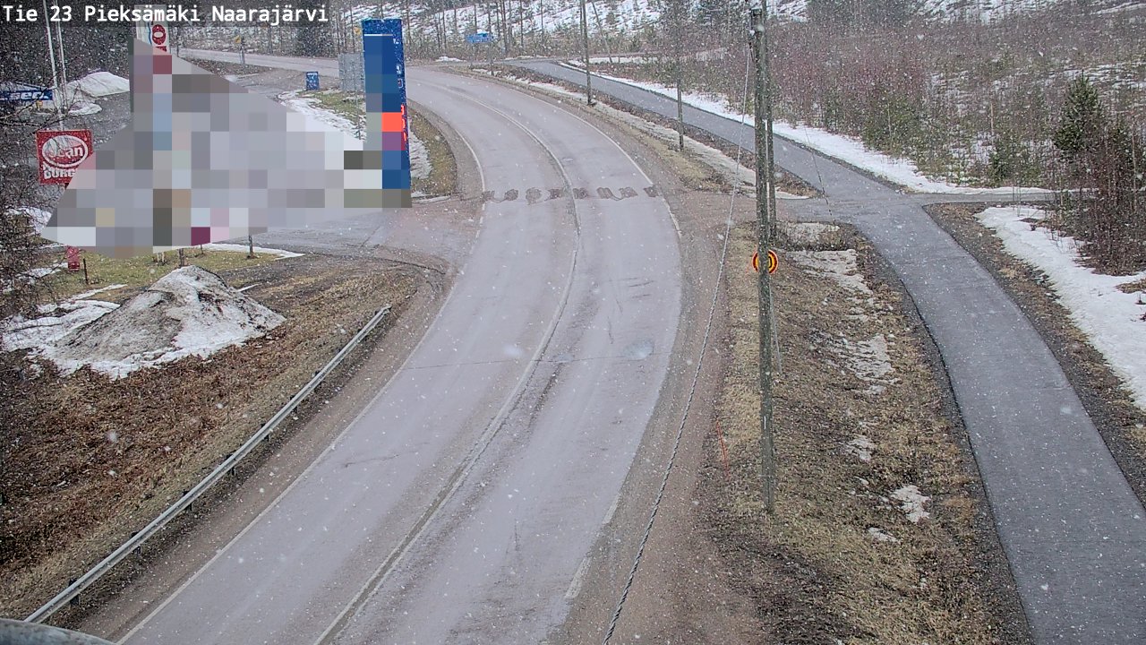 Kelikamerat Kuva Tie 23 Pieksämäki, Naarajärvi, Pieksämäki, Etelä-Savo