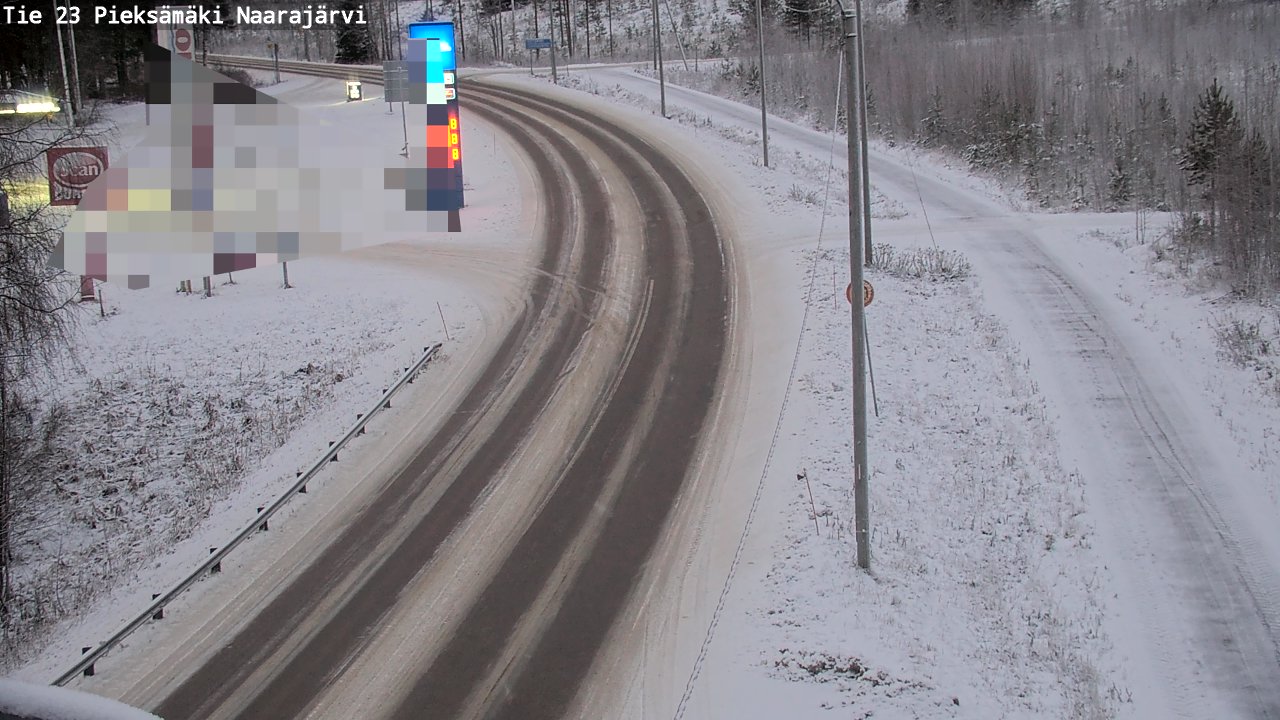 Kelikamerat Kuva Tie 23 Pieksämäki, Naarajärvi, Pieksämäki, Etelä-Savo