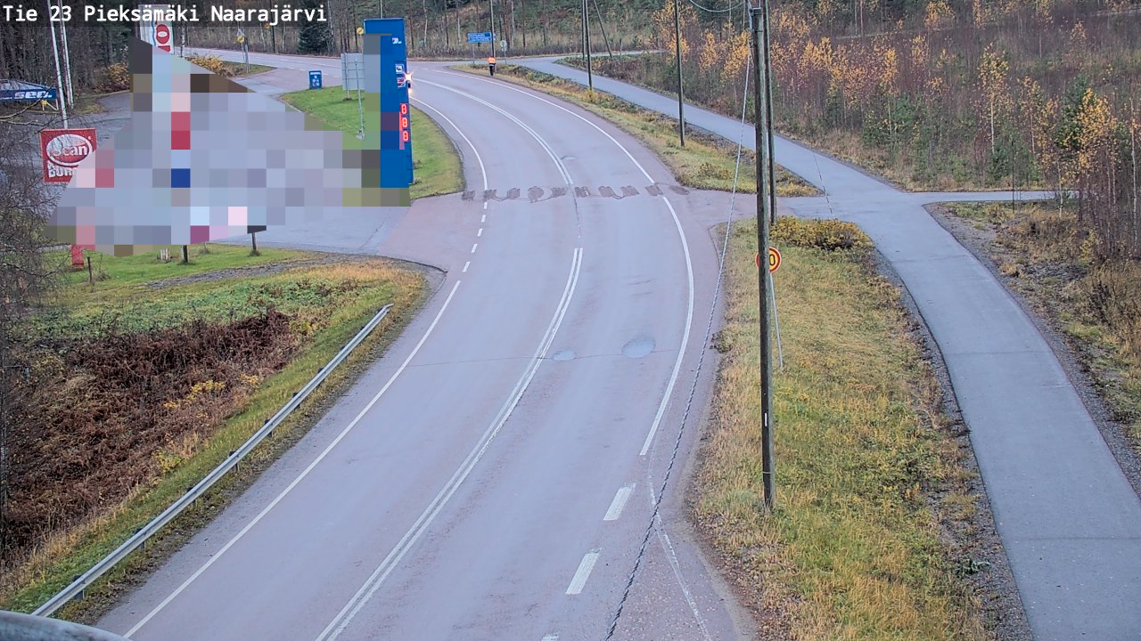 Kelikamerat Kuva Tie 23 Pieksämäki, Naarajärvi, Pieksämäki, Etelä-Savo