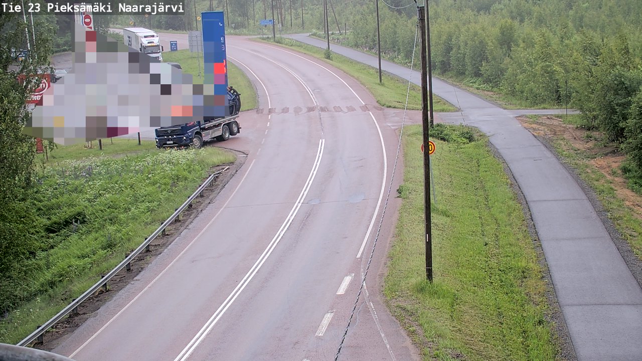 Kelikamerat Kuva Tie 23 Pieksämäki, Naarajärvi, Pieksämäki, Etelä-Savo