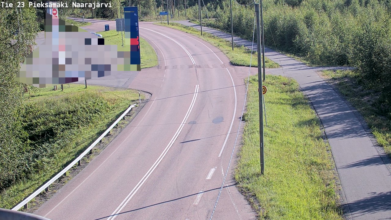 Kelikamerat Kuva Tie 23 Pieksämäki, Naarajärvi, Pieksämäki, Etelä-Savo