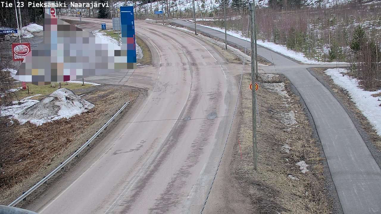 Kelikamerat Kuva Tie 23 Pieksämäki, Naarajärvi, Pieksämäki, Etelä-Savo