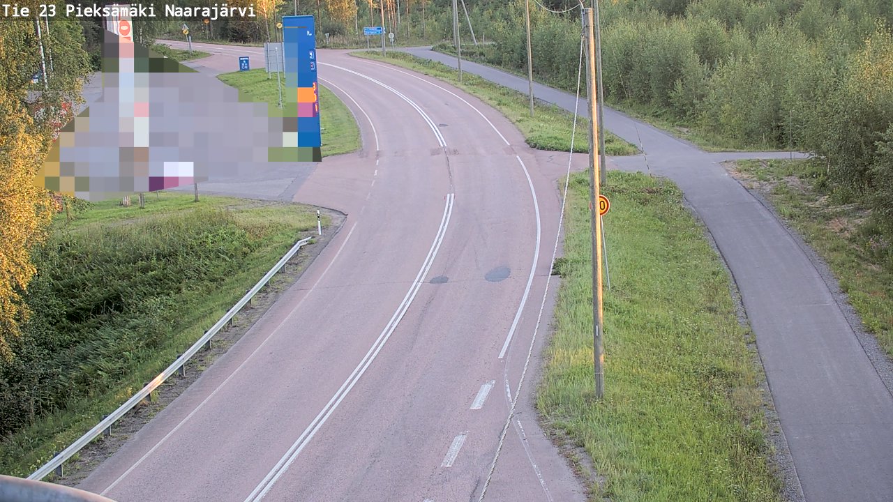 Kelikamerat Kuva Tie 23 Pieksämäki, Naarajärvi, Pieksämäki, Etelä-Savo