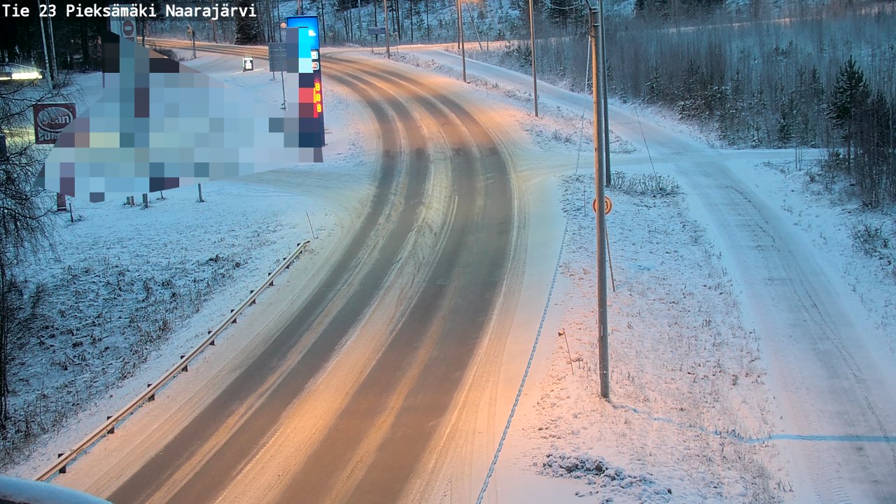 Kelikamerat Kuva Tie 23 Pieksämäki, Naarajärvi, Pieksämäki, Etelä-Savo